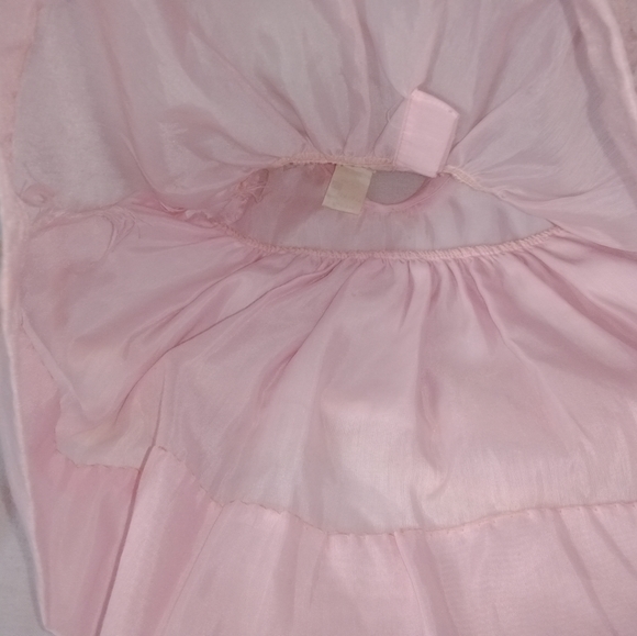 Vintage Aldenette Baby Dress Pink Layered Size 9MO - Picture 13 of 13